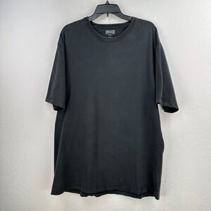 Duluth Trading Tshirt Mens Large Black Cotton Short Sleeve Pullover Tee Workwear